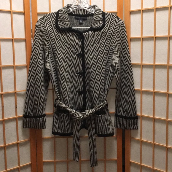 Banana Republic Button Down Sweater w/ Belt - Picture 3 of 8